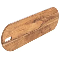 Hello Honey&reg; 25" Natural Acacia Wood Serving Board with Handle