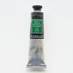 Sennelier Extra Fine Artists' Acrylic Paint, 60mL 815 Chromium Oxyde Green