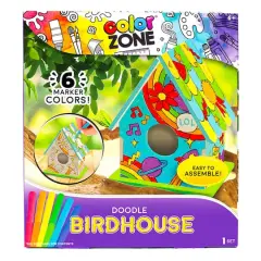 Color Zone&reg; Doodle Birdhouse Kit