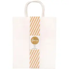 American Crafts&trade; Fancy That Large White Gift Bags, 4ct.