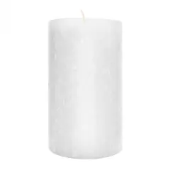Root Candles Timberline&trade; 4" x 6" Unscented Pillar Candle White