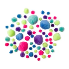 Neon Pom Poms by Creatology&trade;