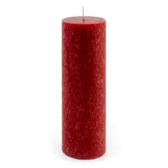 Root Candles 3" x 9" Unscented Timberline&trade; Pillar Candle Garnet
