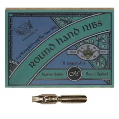 Manuscript Leonardt Round Hand Nibs, 100ct.