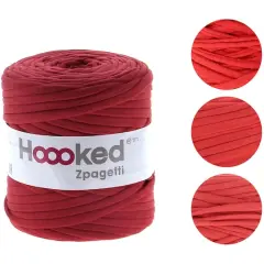 Hoooked Zpagetti Yarn Fiesta Red
