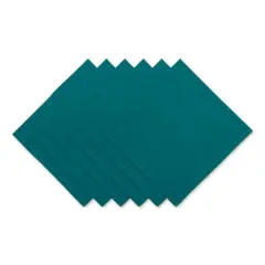 DII&reg; Solid Oversized Napkin, 6ct. Storm Blue
