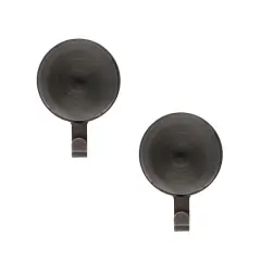 Haute Decor Attract&trade; Brushed Nickel Magnetic Wreath Hanger, 2ct.