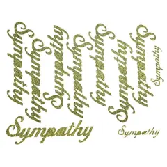 JAM Paper Sympathy Gold Script Floral Adhesive