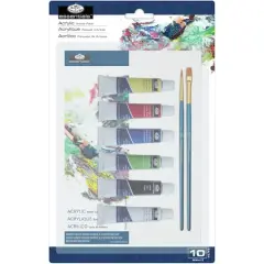 Royal & Langnickel&reg; Essentials&trade; 10 Piece Acrylic Paint Artist Pack