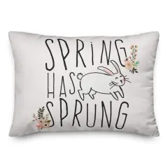Spring Has Sprung Throw Pillow