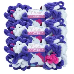 3 Pack Lion Brand&reg; Off the Hook&reg; Magic Yarn Unicorn