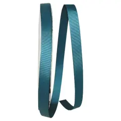 JAM Paper 5/8" x 100yd. Grosgrain Style Wired Ribbon Teal