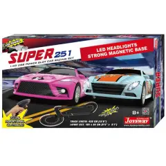 Joysway&reg; Super 251 USB Power Slot Car Racing Set