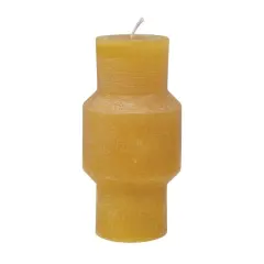 Hello Honey&reg; 3" x 6" Honey Unscented Totem Pillar Candle