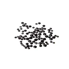 Round Flatback Austrian Crystals Mix by Bead Landing&trade;, 90ct. Jet