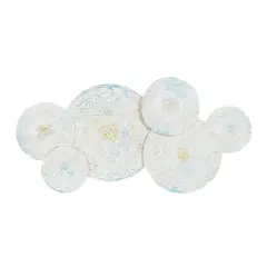 47" White Wood Farmhouse Wall D&eacute;cor