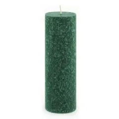 Root Candles 3" x 9" Unscented Timberline&trade; Pillar Candle Dark Green