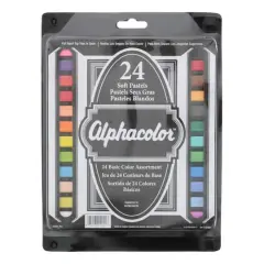 Quartet&reg; Alphacolor&trade; 24 Color Square Pastel Set