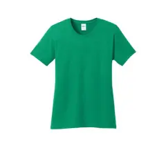 Port & Company&reg; Colors Core Cotton Ladies T-Shirt Kelly