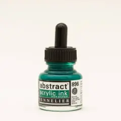 Sennelier Abstract Acrylic Ink, 30mL Phthalo Green