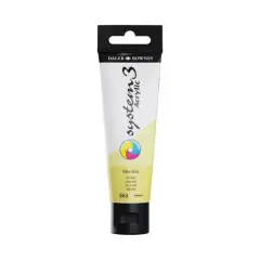 Daler-Rowney&reg; Original System 3 Acrylic Paint, 59mL 663 Yellow Ochre