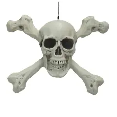 15.25" Hanging Skull & Crossbones by Ashland&reg;