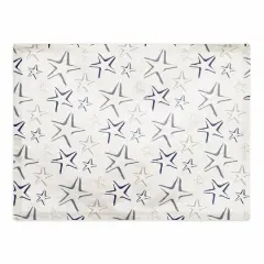 Starfish Pattern 18" x 14" Poly Twill Placemat