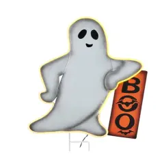 Haute Decor 24.4" Pre-Lit LED Halloween Ghost Yard D&eacute;cor