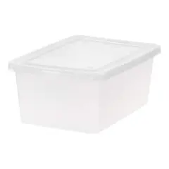 IRIS&reg; 14.5qt. Snap Top Plastic Storage Boxes, 6ct.