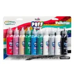 Tulip&reg; Glitter Puff Paint Set
