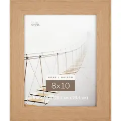 Home 8" x 10" Natural Picture Frame by Studio D&eacute;cor&reg;