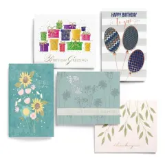 JAM Paper 5.62" x 7.87" Occasion Variety Cards & Envelopes, 25ct.