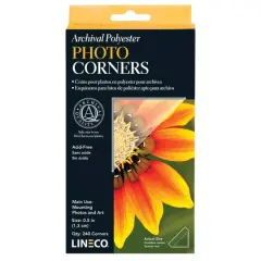 Lineco&reg; See-Thru Photo Mounting Corners