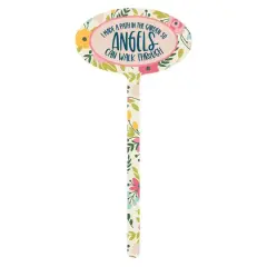 15" Aluminum I Made A Path Marker Garden Stake