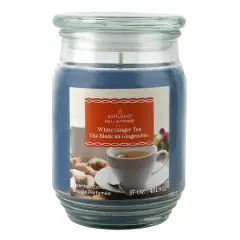 17oz. Fall Scented Jar Candle by Ashland&reg; White Ginger Tea