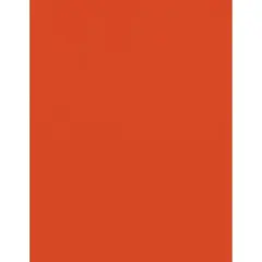 PA Paper&trade; Accents 8.5" x 11" 73lb. Muslin Cardstock Paper, 1,000 Sheets Orange