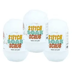 3 Pack Lion Brand&reg; Stitch Soak Scrub Yarn Coconut Milk