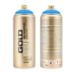 Montana&trade; Cans GOLD Flash Color Spray Paint, 400mL F5000 Flame Blue