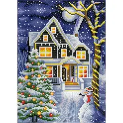 Diamond Dotz&reg; Christmas Night Diamond Painting Kit
