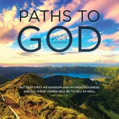 TF Publishing 2024 Paths to God Wall Calendar