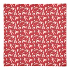 Ho Ho Ho Pattern Cotton Twill Napkin