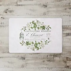 French Beekeeper Floral 27" x 18" Floor Mat