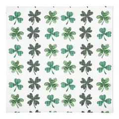 Shamrock Pattern Napkin 10" x 10" Cotton Twill Napkin
