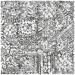 FloorPops Reo Charcoal Peel & Stick Floor Tiles