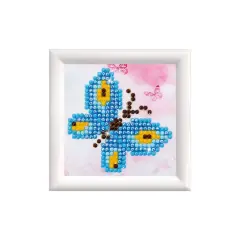 Diamond Dotz&reg; Buttefly Sparkle Diamond Painting Artwork Kit with Frame