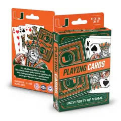 NCAA Classic Series Playing Cards Miami Hurricanes