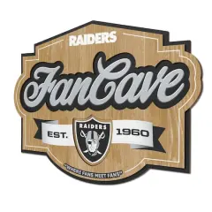 NFL Fan Cave Sign Las Vegas Raiders
