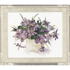 Alisa Blooming Garden. Crocuses Cross Stitch Kit