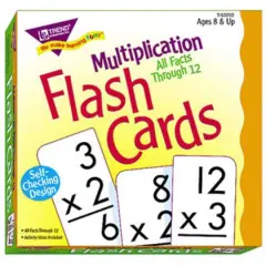 Trend Enterprises&reg; Multiplication 0-12 All Facts Flash Cards