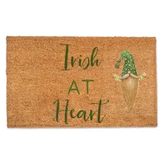 Irish At Heart Doormat, 30" x 18"